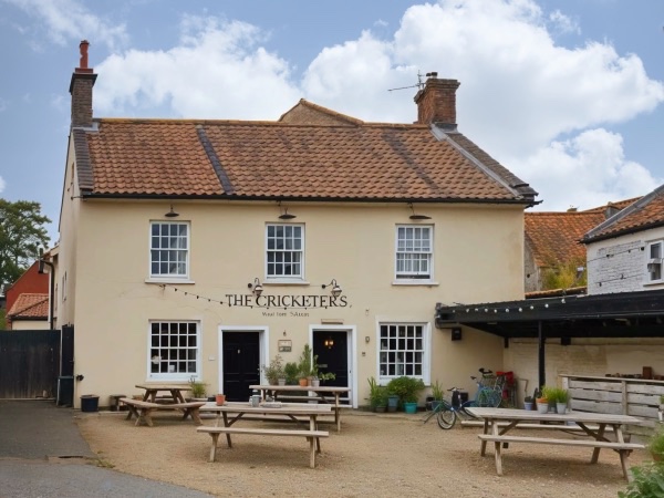 Cricketers on the Green Aldborough